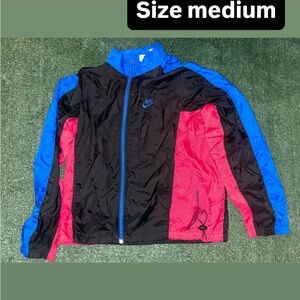 Nike Black, Blue, and Red Jacket